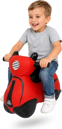 HoppyDoo rode skippy step met pomp