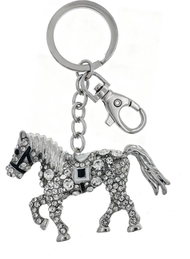 Zilveren kruis sleutelhanger