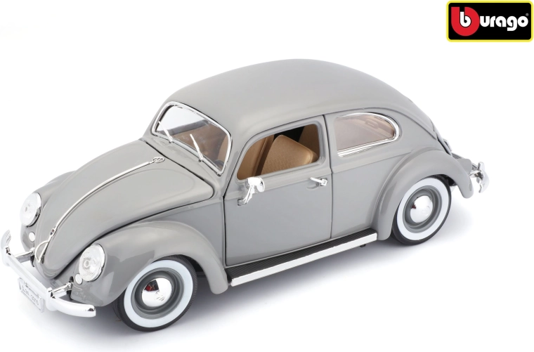 Volkswagen Käfer-Beetle 1955 automodel grijs 1:18
