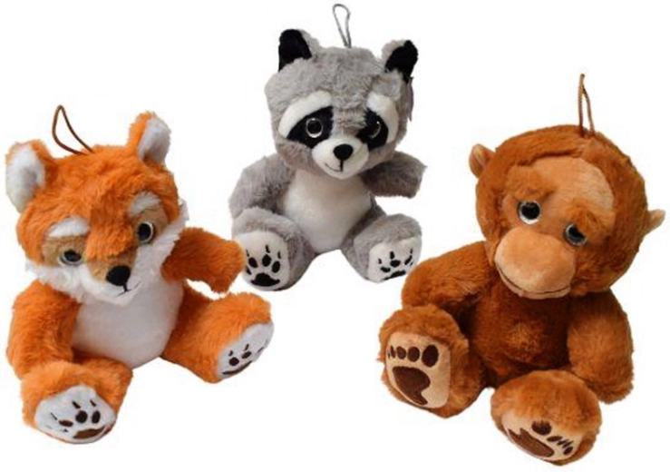 Grote pluchen dieren – Natuurlijke serie