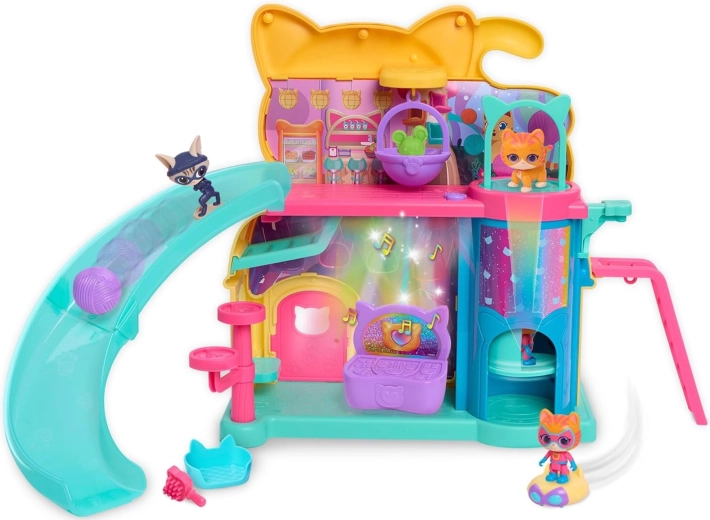 Disney Junior Super Kitties Purr'n'Play-speelset met figuren