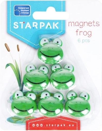 Kikkertjes-magneten set 6 stuks