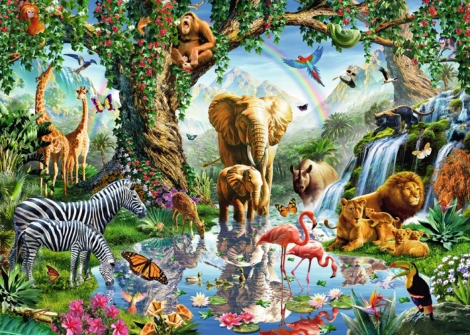 Ravensburger Puzzel Jungle Avontuur 1000 stukjes