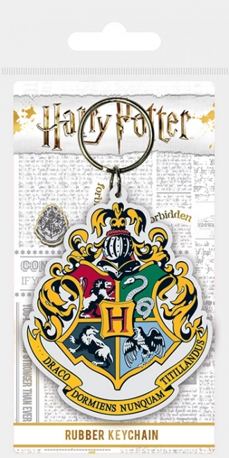 Hogwarts rubberen sleutelhanger Harry Potter