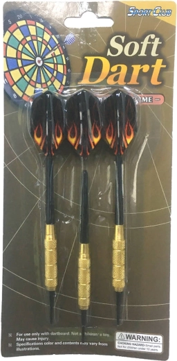 Brother wedstrijddarts 16 g met plastic punten (3 stuks)