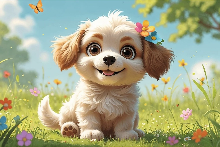 Trefl puzzel puppy 60 stukjes