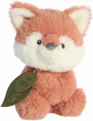 Ebba Baby eco rammelaar Francis vos 15 cm