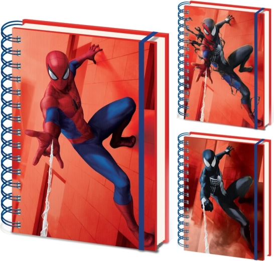 Spiderman lenticulaire notitieboek A5 met spiraal