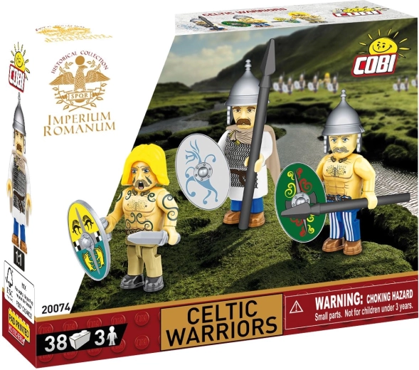 COBI Imperium Romanum Keltische krijgers (3 figuren, 38 onderdelen)