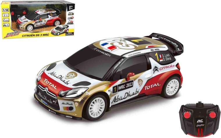 Op afstand bestuurbare auto Citroën DS 3 WRC 1:16