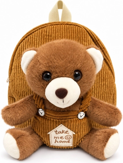 Oxybag pluchen peuterrugzak met teddybeer