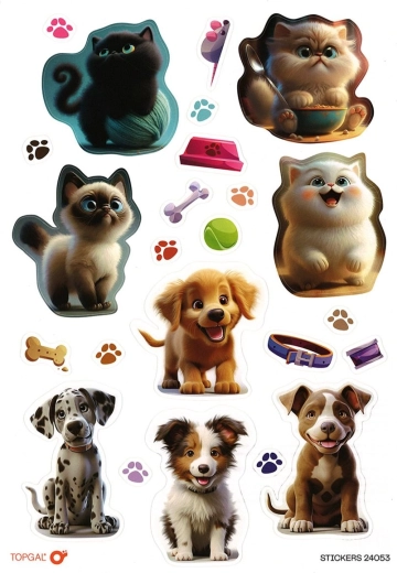 Stickers Pets Topgal