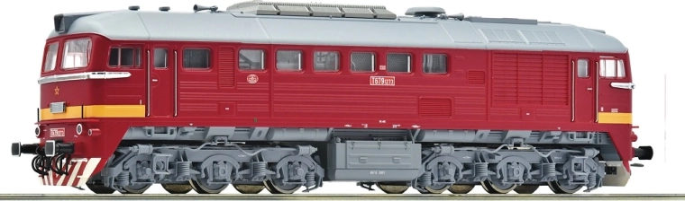 Roco diesellocomotief T 679.1 Sergej ČSD H0