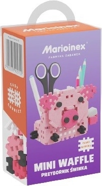 Mini Waffle bouwstenen - Varkentje 70 stuks