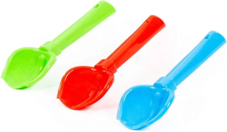 Kleine kinderplastieken schep - 1 stuk