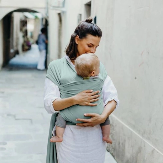 Boba Serenity Wrap Sea Mist draagdoek voor baby’s