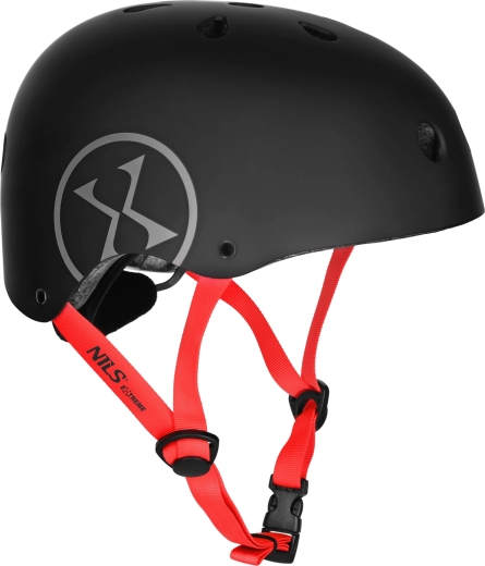 Helm NILS Extreme MTW001-2 zwart – L (58-61 cm)