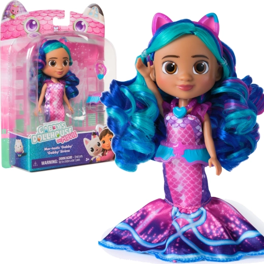 Sada Gabby's Dollhouse Movie mer-tastic Gabby – pop met accessoires