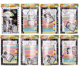 Creatieve set leuk plakken 20x34 cm