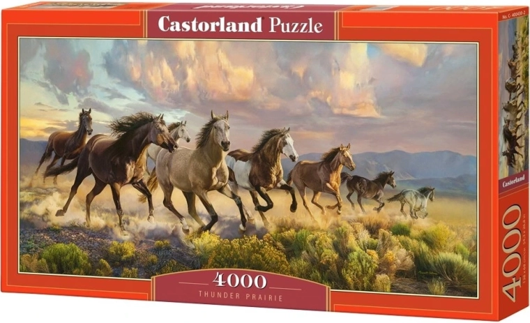 Castorland puzzel Hřmící prérie 4000 stukjes