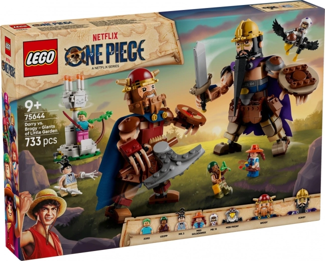 LEGO ONE PIECE Dorry vs. Brogy – reuzen uit Little Garden