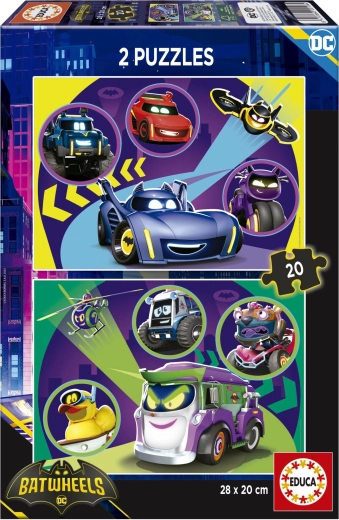 Educa Puzzel Batwielen 2x20 stukken