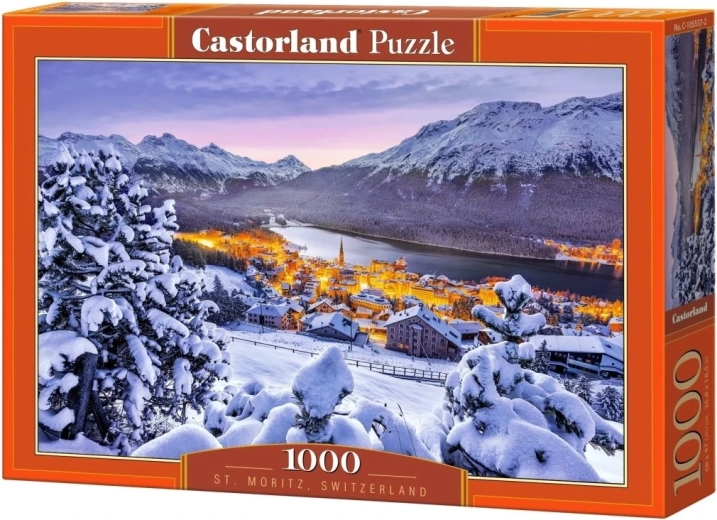 Castorland-puzzel St. Moritz, Zwitserland – 1000 stukjes