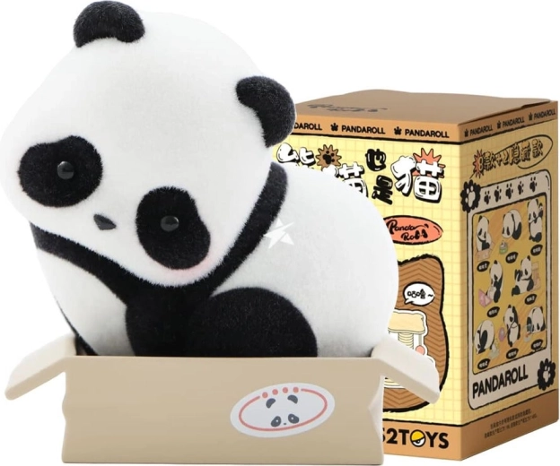 52TOYS Panda Roll-verzamelbeeldje Panda als kat - 1 stuk