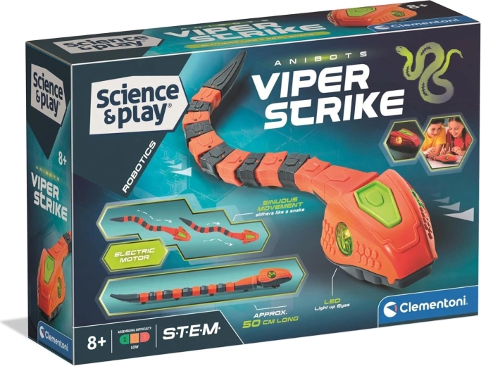 Robotische slang CLEMENTONI Science & Play Robotics Viper Strike