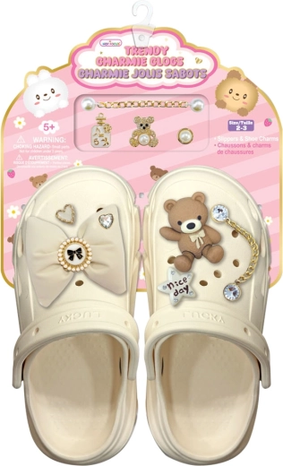 Kindersandalen met accessoires Teddybeer