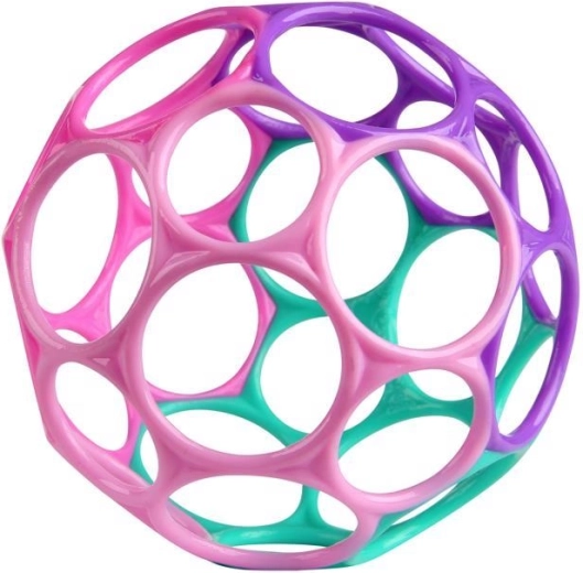 Oball Classic flexibele bal 10 cm roze-paars