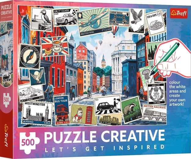 Puzzel TREFL Creative Groeten uit Londen 500 stukjes