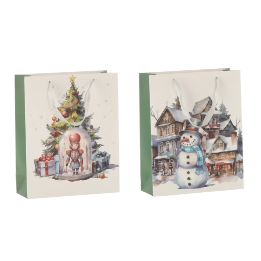 Cadeautas FROZEN Christmas 30 × 42 × 12 cm, set van 12 stuks