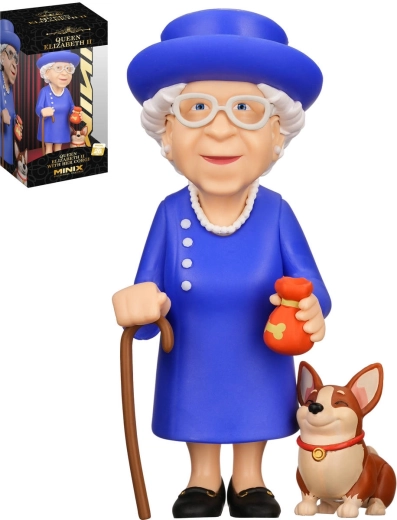 Minix verzamelbeeldje Koningin Elizabeth II. special character - 1 stuk