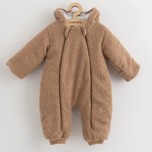 Baby winteroverall zonder voetjes NEW BABY Teddy Winter, maat 80 (9–12 maanden)