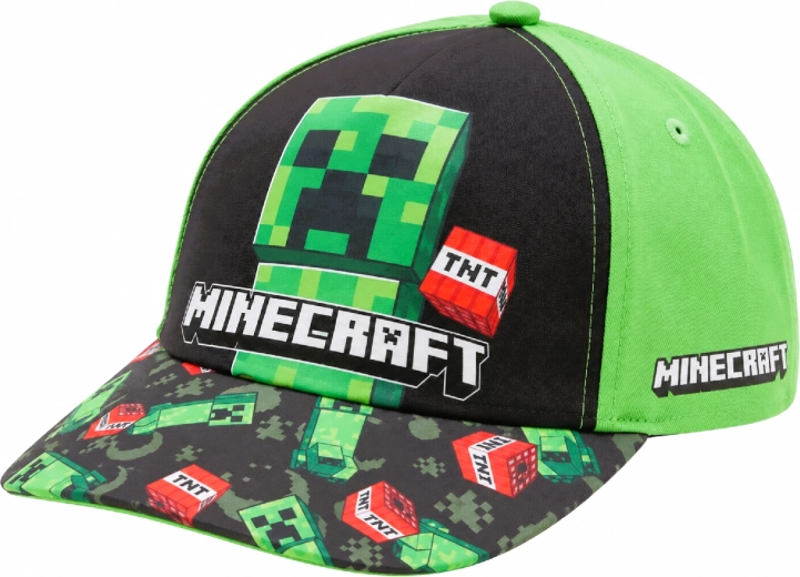 Groene kinderpet Minecraft Creeper, 55 cm