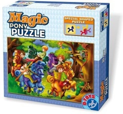 Kinderpuzzel Ridders 35 stukjes