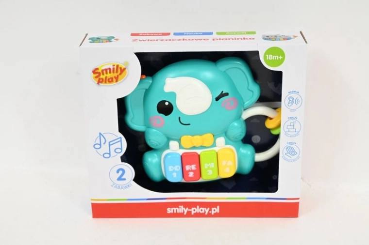 SmilyPlay interactieve dierenpiano olifantje