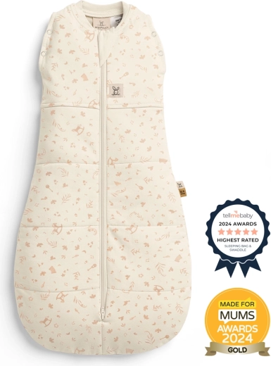 ergoPouch inbakeringsdoek en slaapzak 2-in-1 Cocoon Lullaby 2,5 TOG