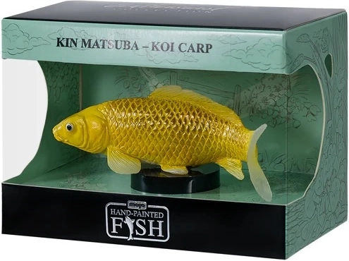 Mojo-figuur koi karper Kin matsuba in presentatiedoosje