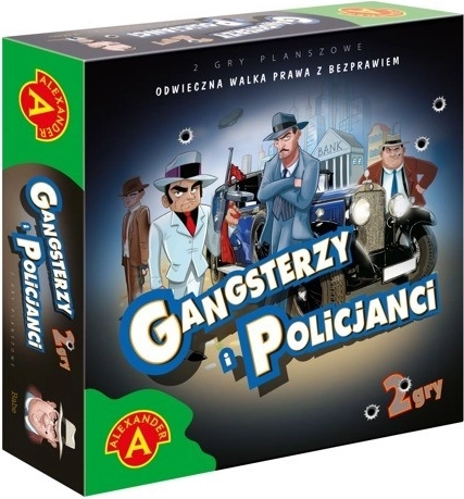 Gangsters en agenten – spannende familiebordspel ALEXANDER
