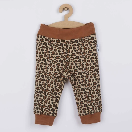 Baby katoenen joggingbroek NICOLE Mia bruin