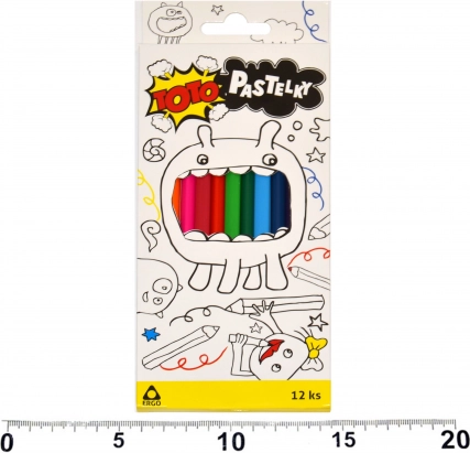 Driehoekige kleurpotloden ERGO 12 stuks