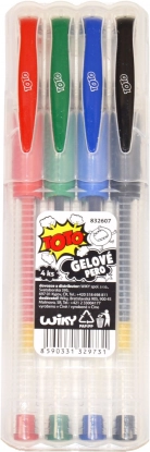 Gelpennen set 4 stuks