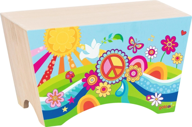 Kinder-cajon Flower meadow Goki - 1 stuk