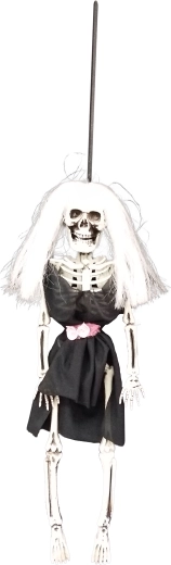 Hangend Halloween-skelet PARTY 40 cm