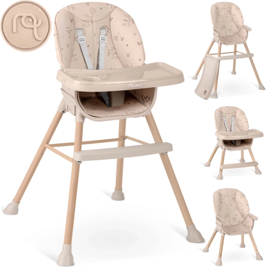 Kinderstoel NUKIDO Tilo 3-in-1 beige