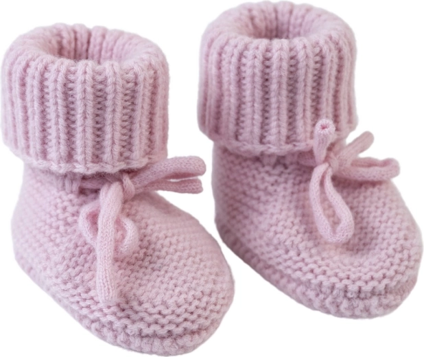 Lodger merino slofjes tan 0–6 maanden