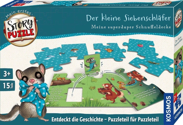Kosmos Mijn eerste verhaaltjespuzzel: kleine slaapmuis - 1 stuk