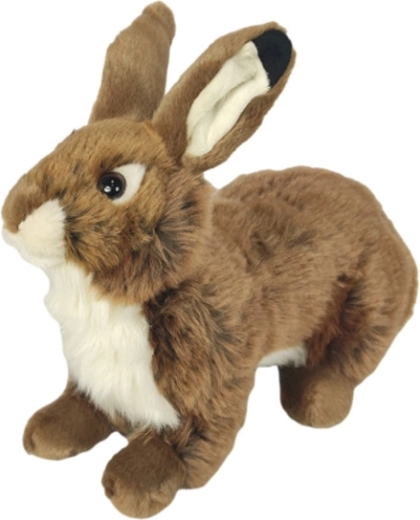 Bruine pluchen konijn 28 cm